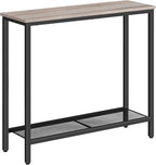 HOOBRO 29.5" Narrow Console Table, Small Entryway Table by HOOBRO