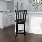 Hillsdale Savana Wood Kitchen Counter Height Stool, 29.5" High - Image 2