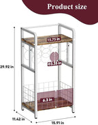 3-Tier Wine Rack Freestanding Floor - Image 6