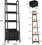 Furologee Ladder Shelf, Ladder Bookshelf - Image 3