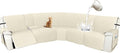 Arfntevss Recliner Sectional Couch Covers 1OO% Waterproof L Shape Sofa Cover by Arfntevss