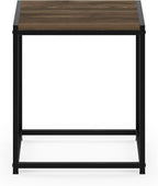 FURINNO Camnus Modern Living End Table, Columbia Walnut, 15.75 in x 15.75 in x - Image 6