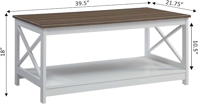 Convenience Concepts Oxford Coffee Table - Image 3