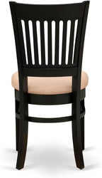 East West Furniture ANVA5-BLK-C 5 Piece Dining Room Furniture Set Includes a - Image 15