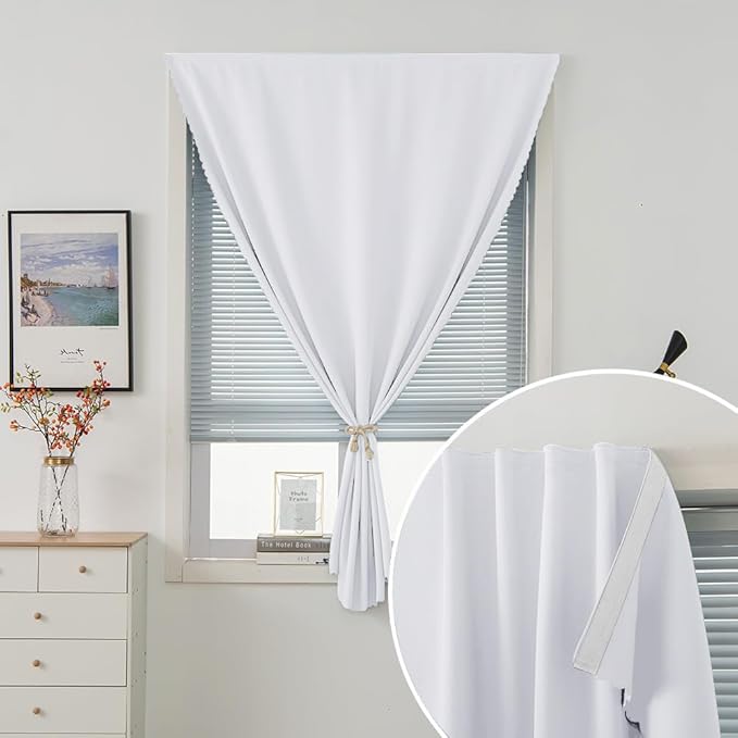 Self Adhesive Curtains Portable Blackout Curtain Simple and Easy to Install - Image 6