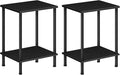 HOOBRO End Table Set of 2, Small Side Table, Nightstand by HOOBRO