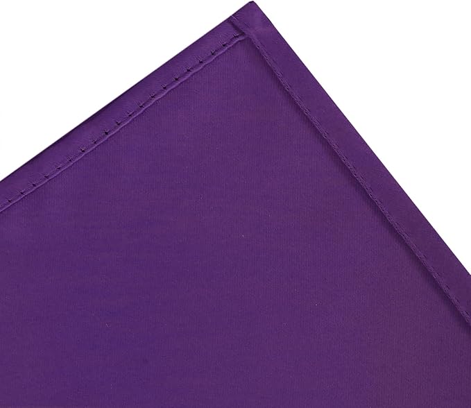 Blackout Curtains 52 x 90 Inch Long Purple Curtains Set of 2 Panels Room - Image 7