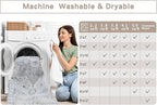 Washable Rugs 6x9 Area Rugs for Living Room, Dining Room, Playroom | Ultra Soft - Image 7
