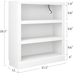 Unikito 3-Tier Storage Bookcase - Image 3