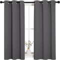 NICETOWN Grey Blackout Curtain Panels by NICETOWN