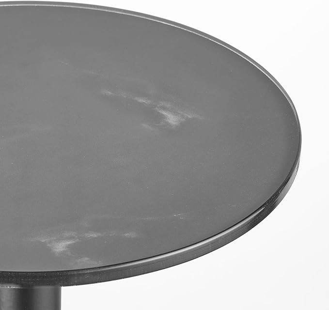 mDesign Glass Top Side/End Drink Table - Image 5