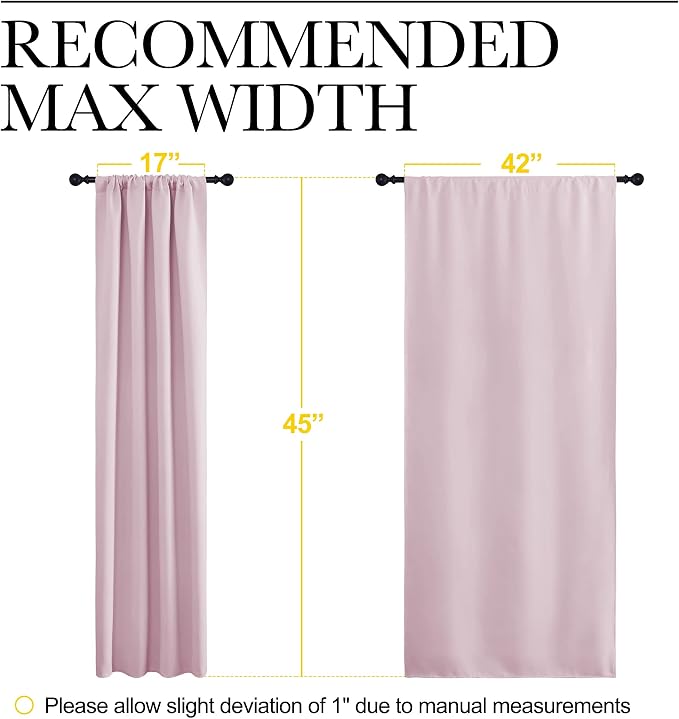 NICETOWN Blackout Curtains for Girls Room - Image 7