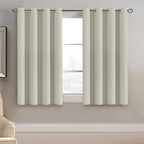 H.VERSAILTEX Blackout Curtain for Living Room Small Window Kitchen Blackout by HVERSAILTEX