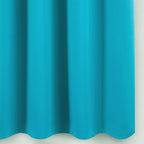 Blackout Curtains 66 x 54 Inch Long Teal Curtains Set of 2 Panels Room - Image 8
