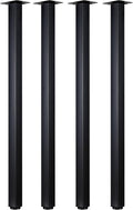 LCSDLHLSY Table Legs 36 inch, Heavy Duty Furniture Legs, Adjustable Square Desk by LCSDLHLSY