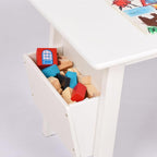 Kids Solid Wood Table and 2 Chair Set - Image 4