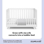 Storkcraft Beckett 3-in-1 Convertible Crib – GREENGUARD Gold Certified - Image 5