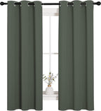 NICETOWN Thermal Insulated Curtains Blackout Draperies, Window Treatment Solid - Image 2