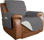 PureFit Reversible Recliner Chair Covers Couch Covers by PureFit