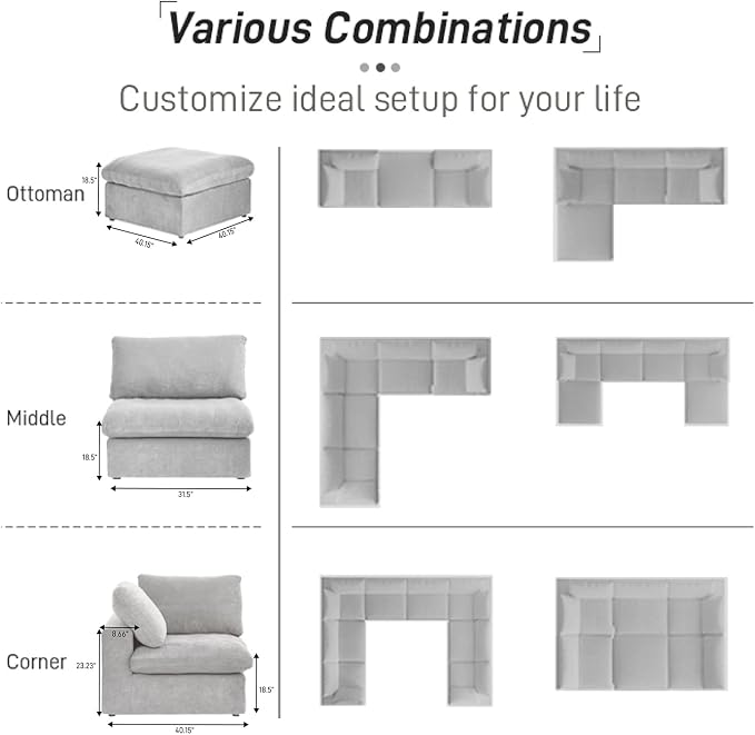 Cloud Modular Sectional Sofa - Image 8