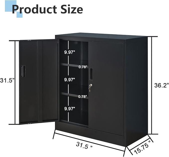 Wanfu Metal Storage Cabinet, Metal Cabinets - Image 3