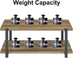 FOLUBAN Industrial Coffee Table - Image 8