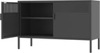 Black Metal Storage Cabinet - Image 8