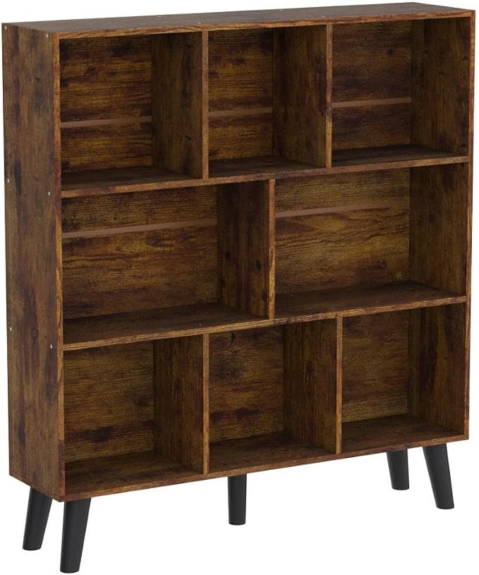 LEYAOYAO 8 Cube Bookshelf, 3 Tier Bookcase - Image 5