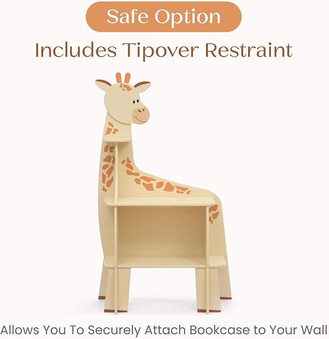 Delta Children Giraffe Bookcase - Image 8
