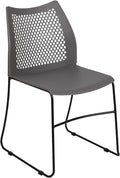 Flash Furniture HERCULES Series 661 lb. Capacity Gray Stack Chair by FlashFurniture