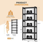 Magshion Display Cabinet with Acrylic Doors, 5-Tier Curio Cabinet - Image 2
