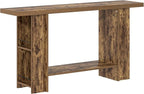 FOLUBAN Console Table for Entryway, Farmhouse Sofa Table - Image 9