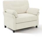 44.5" Oversized Accent Chair, Comfy Chenille Fabric Living Room Chairs - Image 8