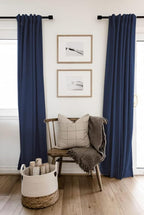 Linen Textured Total Blackout Curtains - Image 6