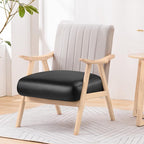 Fuloon Faux Leather Couch Cushion Slipcover, Waterproof Stretch Covers - Image 6