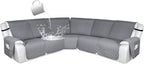 HDCAXKJ 100% Waterproof Reclining Sectional Couch Covers L Shape Recliner Sofa by HDCAXKJ
