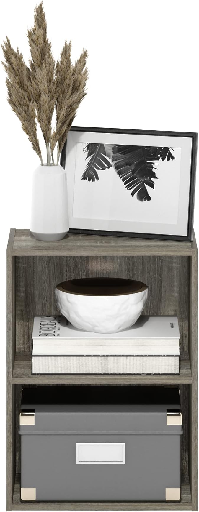 Furinno Luder Bookcase / Book / Storage, French Oak - Image 4