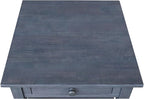 IC INTERNATIONAL CONCEPTS Spencer Gray Wood End Table - Image 10