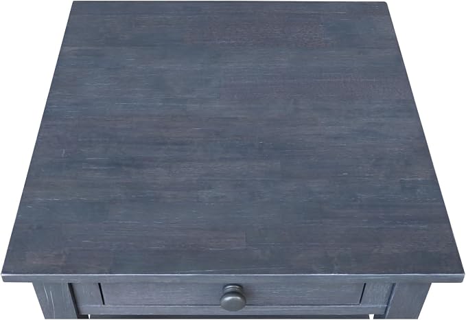 IC INTERNATIONAL CONCEPTS Spencer Gray Wood End Table - Image 10