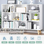 IOTXY Wooden Open Shelf Bookcase - Image 6