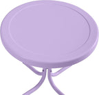 Crosley Furniture Griffith Weather Resistant Retro Metal Outdoor Side Table - Image 4