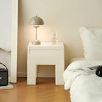 Nightstand Bedside Table with Storage Space, Dorm and Small Spaces, Easy - Image 2