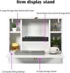 WATERJOY Small Wall Foldable Hideaway Storage Cabinets - Image 6