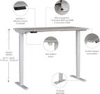 Bush Business Furniture 48-inch Electric Height Adjustable Standing Desk - Image 3