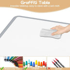 GAOMON Kids Table and 2 Chairs Set - Image 5