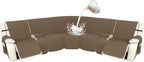 Arfntevss Recliner Sectional Couch Covers 1OO% Waterproof L Shape Sofa Cover by Arfntevss