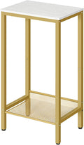 HOOBRO Tall Side Table, Industrial End Telephone Table by HOOBRO