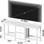 TV Stand Suitable for TVs up to 55 Inches, Entertainment Center - Image 2