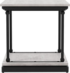 24/7 Shop at Home Ambridge Transitional Multi-Storage Wood 3-Piece Coffee Table - Image 10