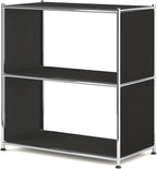 32-Inch 2-Tier Metal Bookcase, Open Shelf Storage Organizer by SIMPLINK